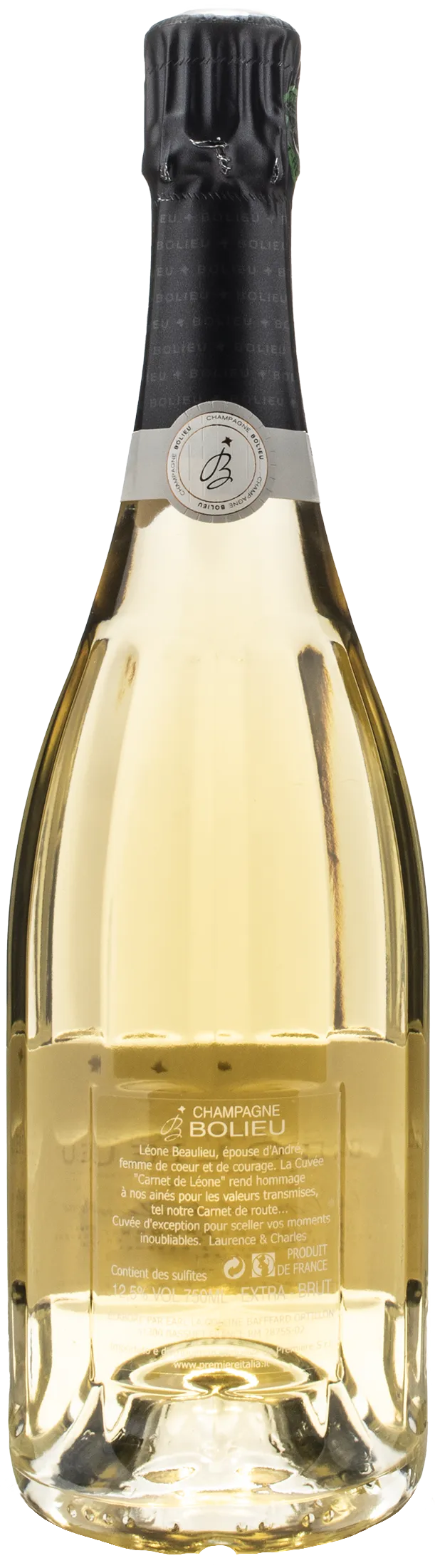Bolieu Champagne Cuvee Carnet de Leone Extra Brut
