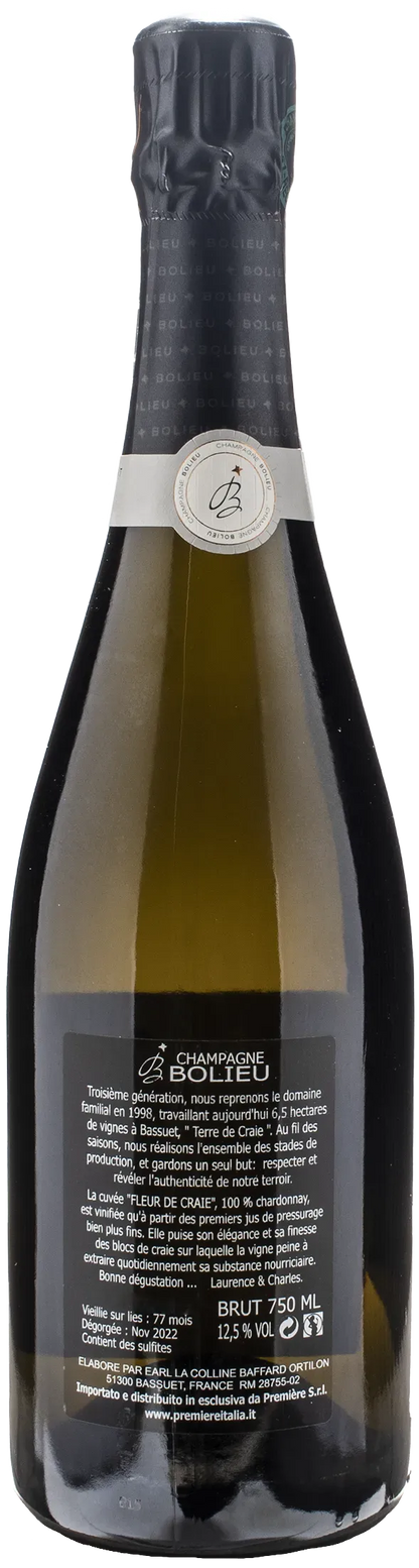 Bolieu Champagne Cuvée Fleur de Craie Brut