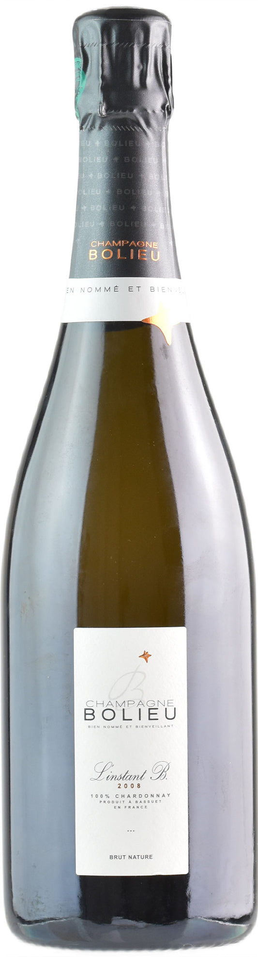 Bolieu Champagne Cuvee L'Instant B Brut Nature 2008