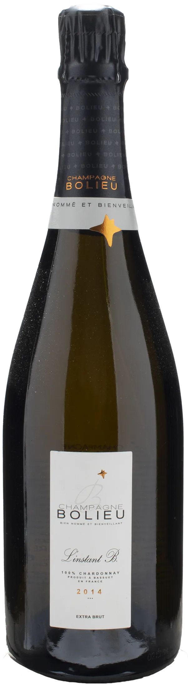 Bolieu Champagne Cuvée L'Instant B Chardonnay Extra Brut 2014