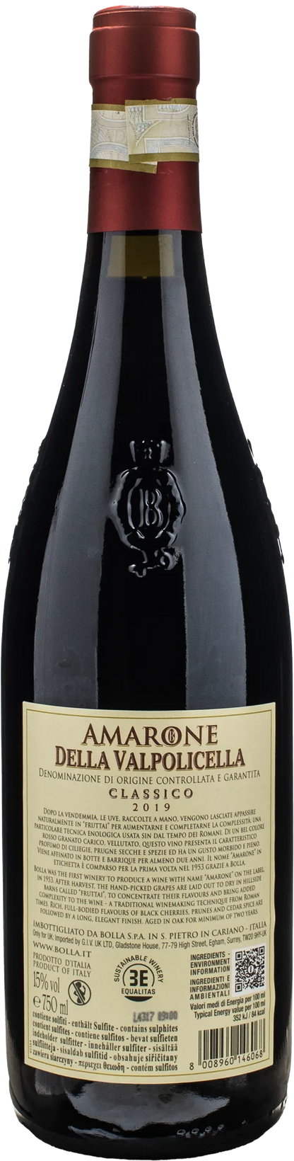 Bolla Amarone della Valpolicella Classico 2019
