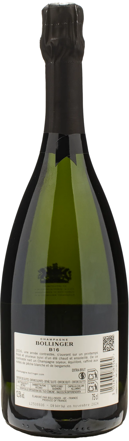 Bollinger Champagne B16 Extra Brut 2016