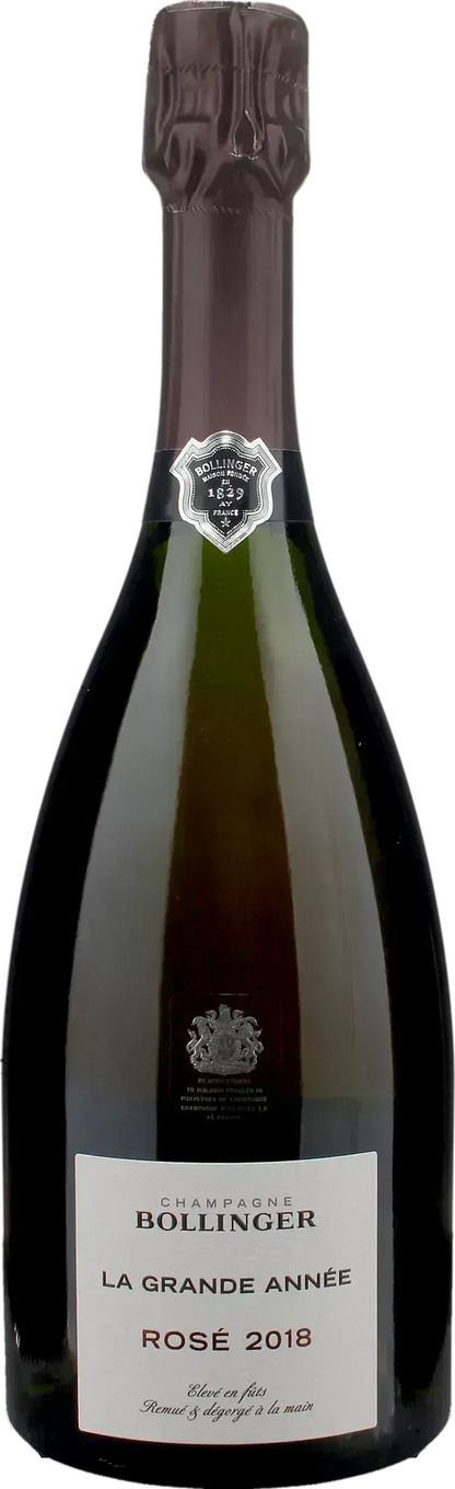Bollinger Champagne La Grande Annee Rosè Brut 2018