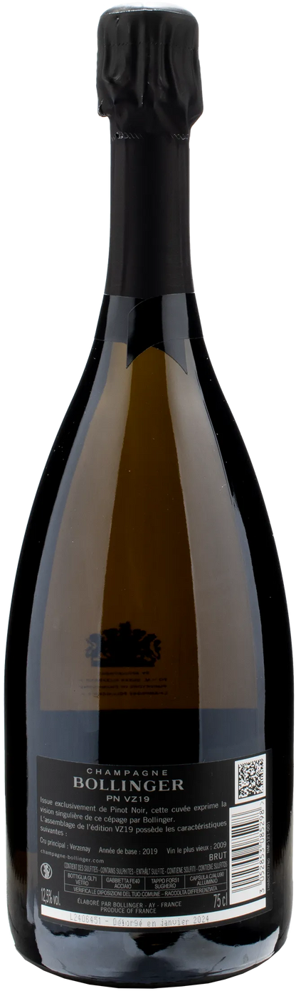 Bollinger Champagne PN VZ Brut 2019