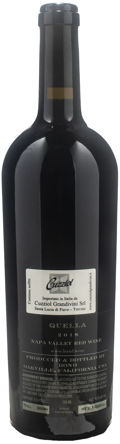 Bond Quella Napa Valley Vintage 2018