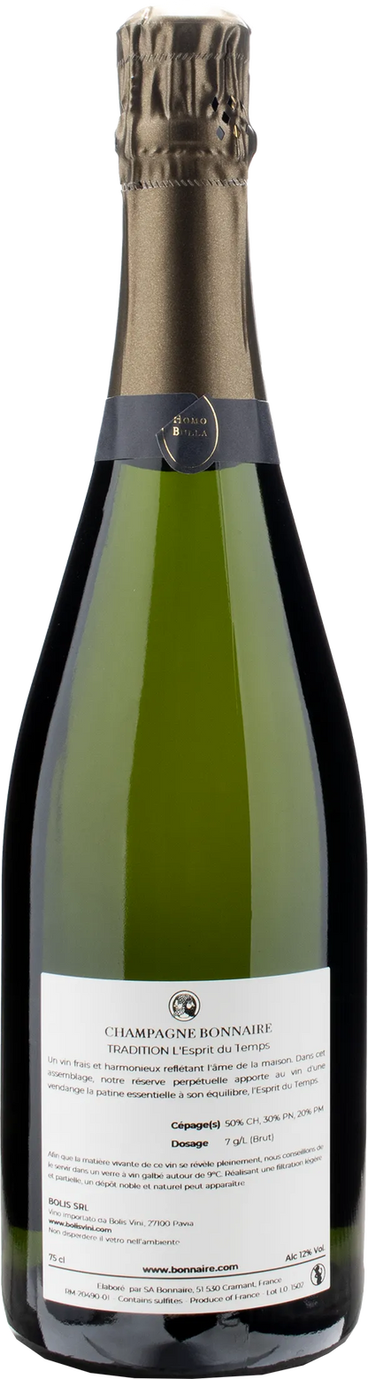 Bonnaire Champagne Tradition L'Espirit Du Temps Bonnaire Extra Brut