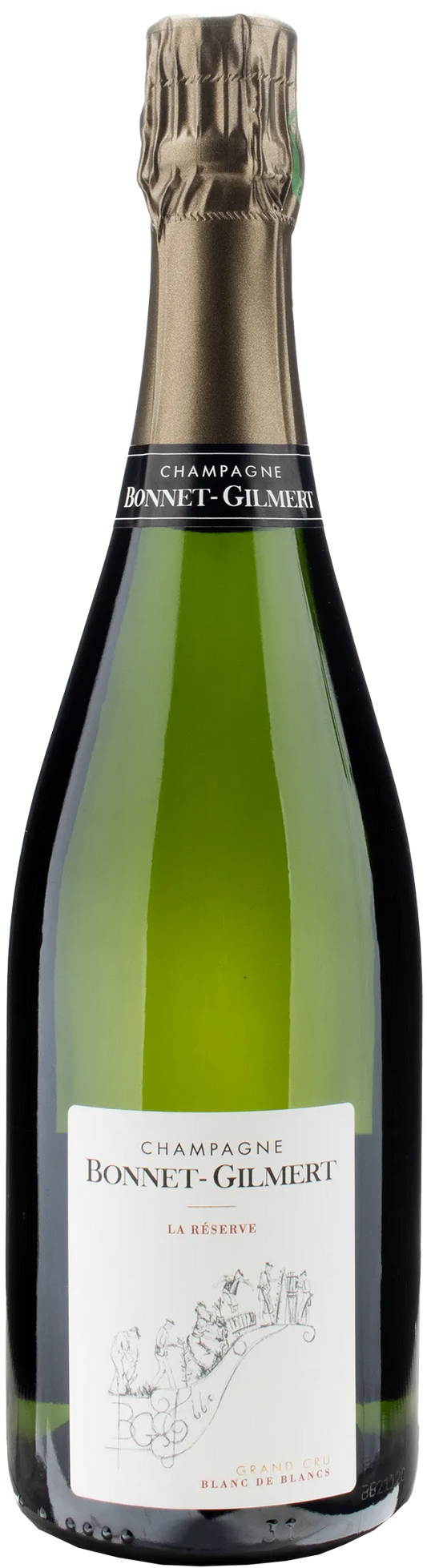 Bonnet Gilmert Champagne La Reserve Grand Cru Blanc de Blancs Brut