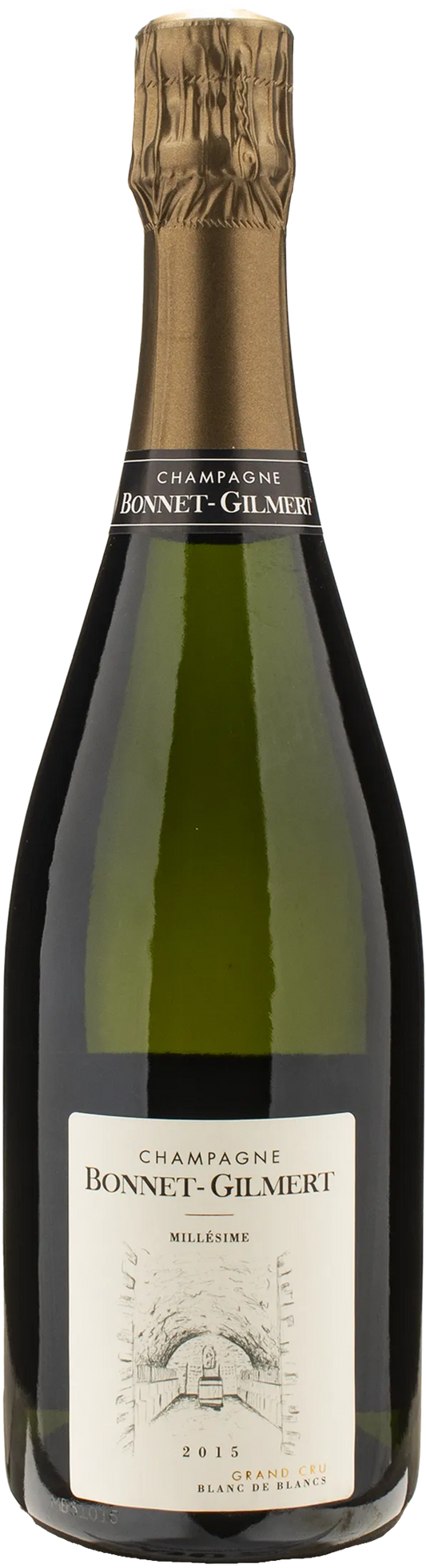 Bonnet Gilmert Champagne Grand Cru Blanc de Blancs Extra Brut Millesime 2015