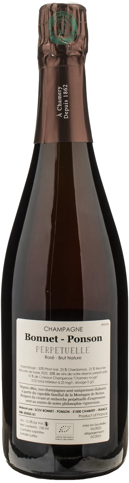 Bonnet Ponson Champagne Cuvee Perpetuelle Rosè