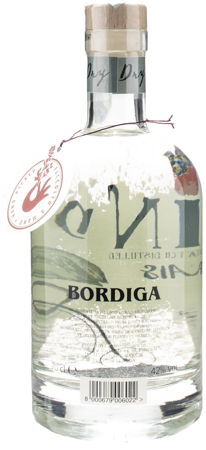 Bordiga Gin Small Batch Dry Ciais 0.7L