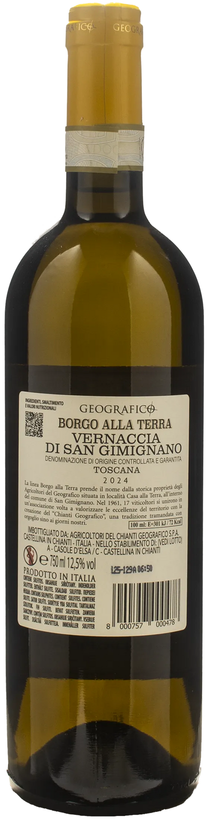 Borgo Alla Terra Vernaccia di San Gimignano 2024