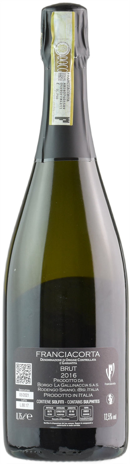 Borgo La Gallinaccia Franciacorta Brut Millesimato 2016