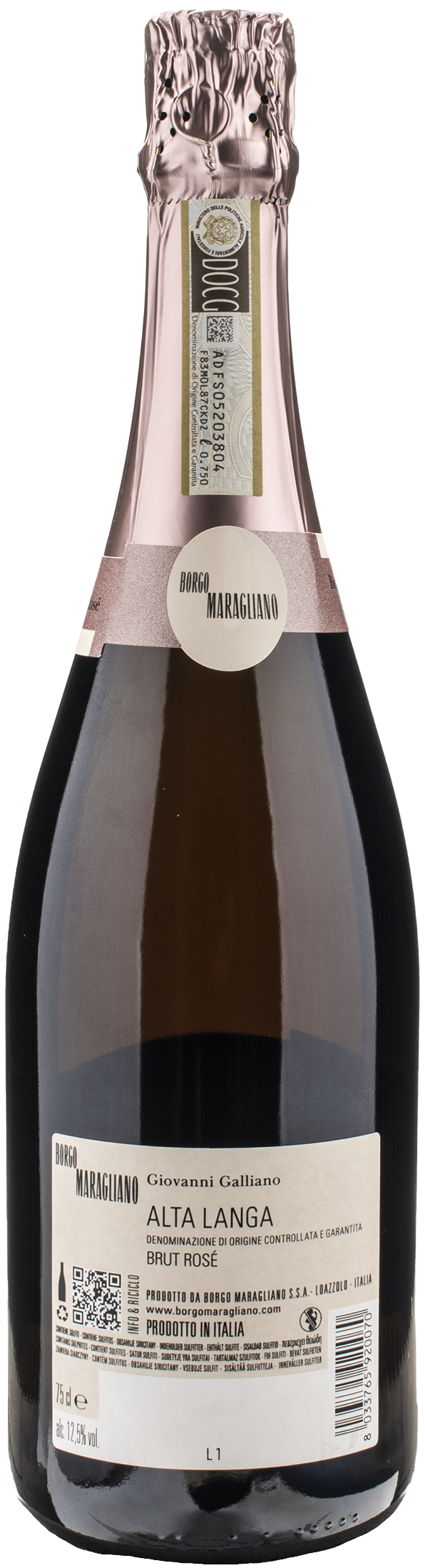Borgo Maragliano Giovanni Galliano Brut Rosé 2020