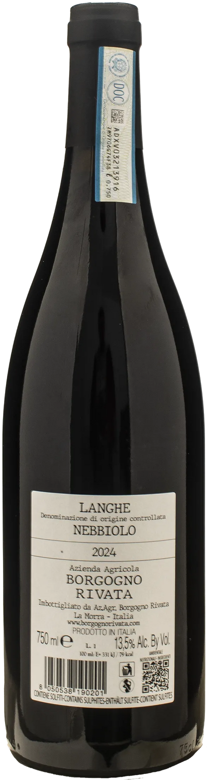 Borgogno Rivata Langhe Nebbiolo 2024
