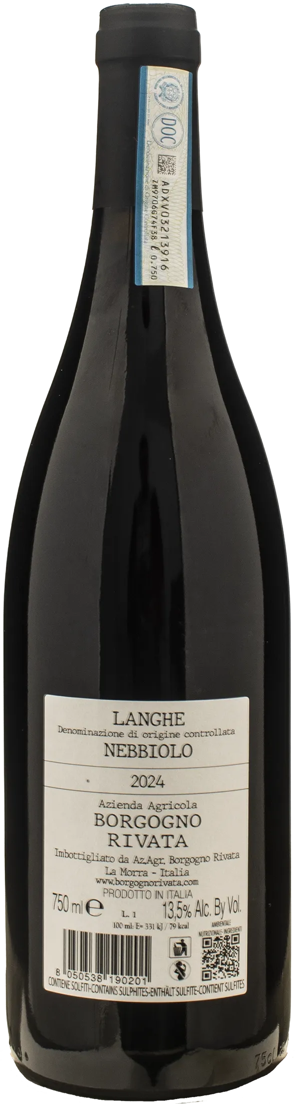Borgogno Rivata Langhe Nebbiolo 2024