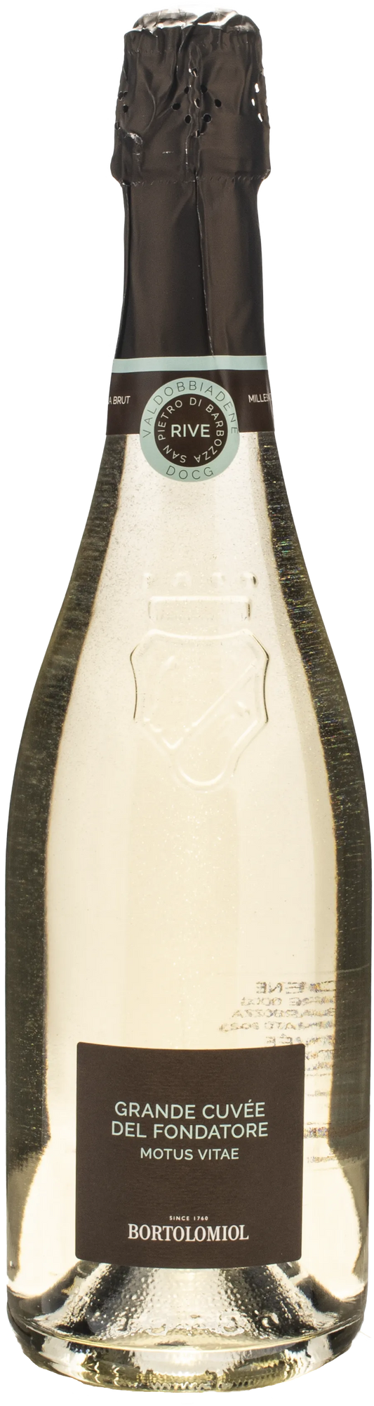 Bortolomiol Valdobbiadene Prosecco Superiore Extra Brut Grande Cuvee del Fondatore Motus Vitae 2023
