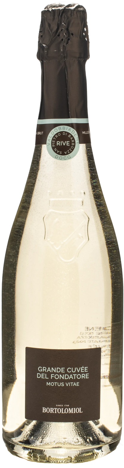 Bortolomiol Valdobbiadene Prosecco Superiore Extra Brut Grande Cuvee del Fondatore Motus Vitae 2023
