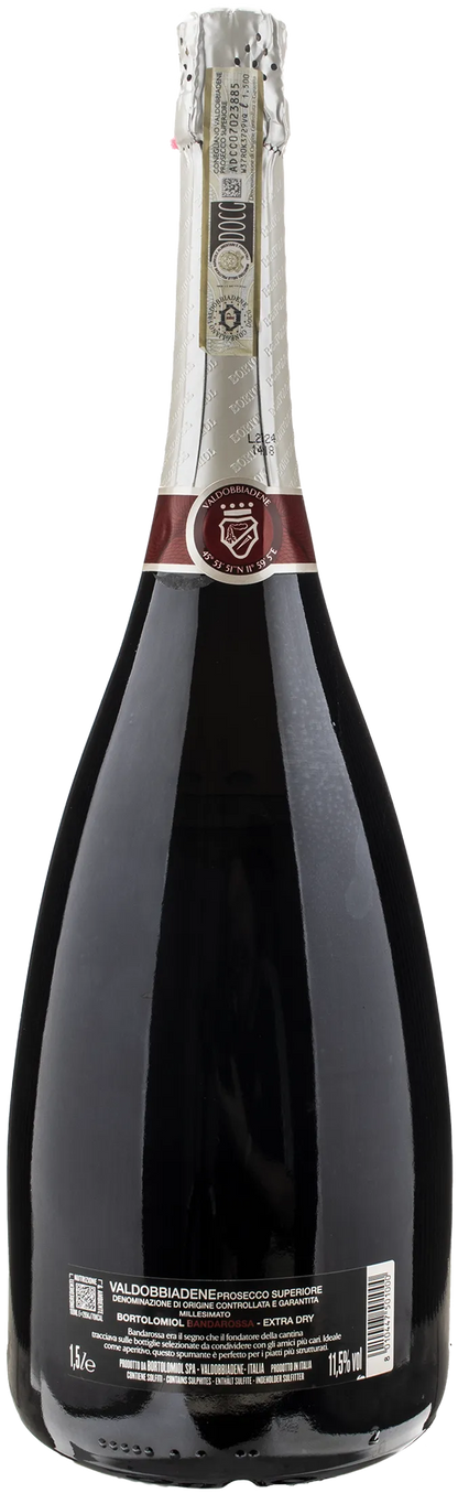 Bortolomiol Valdobbiadene Prosecco Superiore Bandarossa Millesimato Extra Dry Magnum 2023