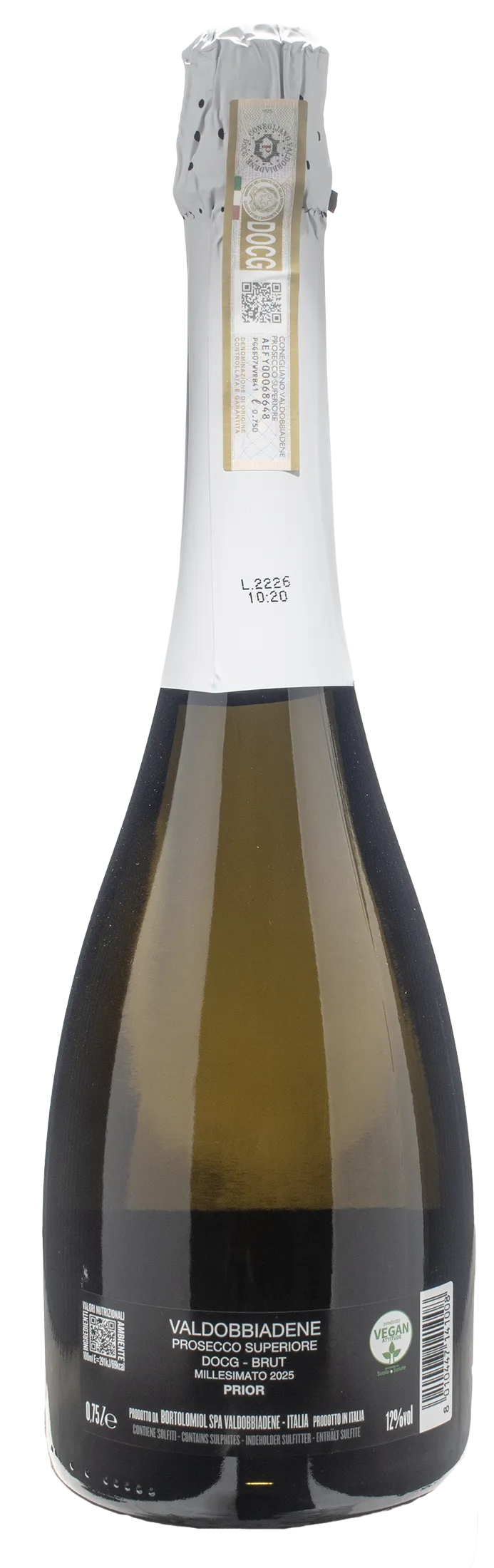 Bortolomiol Valdobbiadene Prosecco Superiore Brut Prior 2025