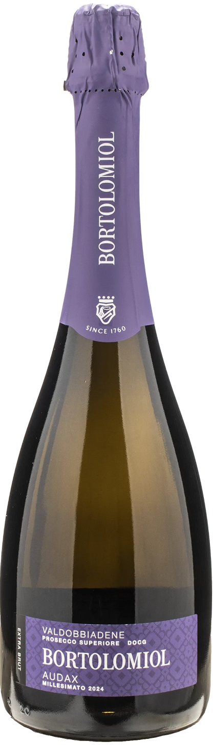 Bortolomiol Valdobbiadene Prosecco Superiore Extra Brut Audax 2024