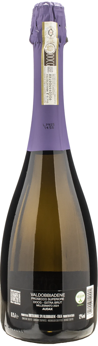 Bortolomiol Valdobbiadene Prosecco Superiore Extra Brut Audax 2024