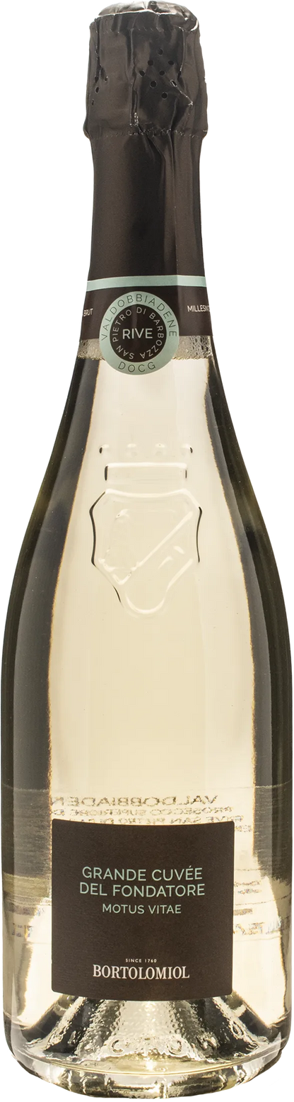 Bortolomiol Valdobbiadene Prosecco Superiore Extra Brut Grande Cuvee del Fondatore Motus Vitae 2024