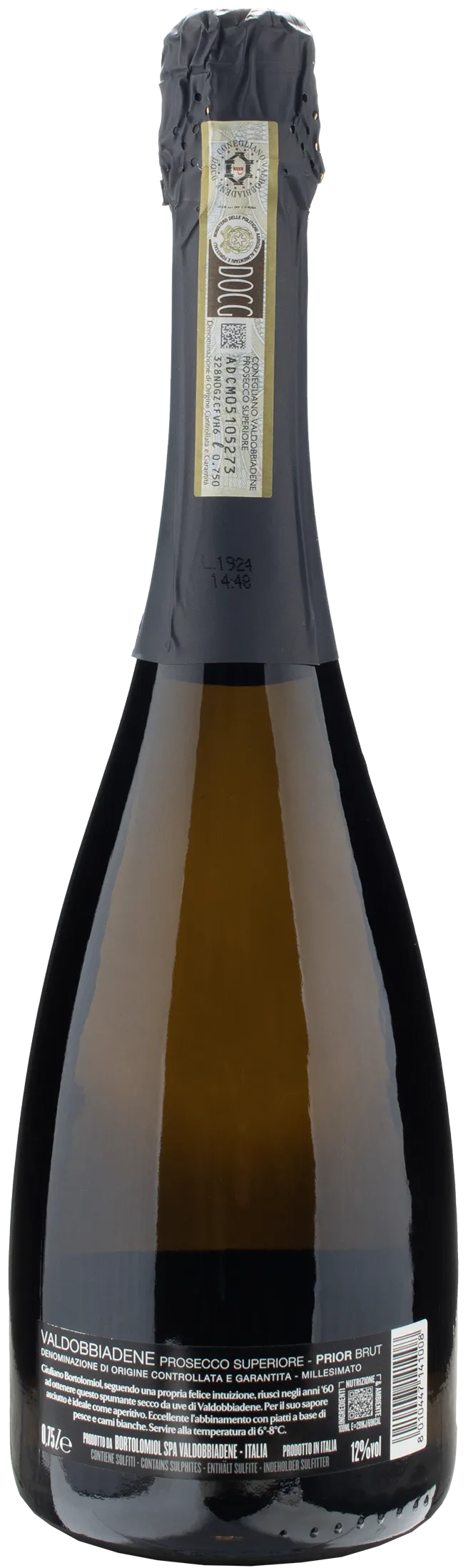 Bortolomiol Valdobbiadene Prosecco Superiore Millesimato Prior Brut 2023