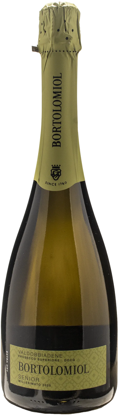 Bortolomiol Valdobbiadene Prosecco Superiore Senior Extra Dry 2025