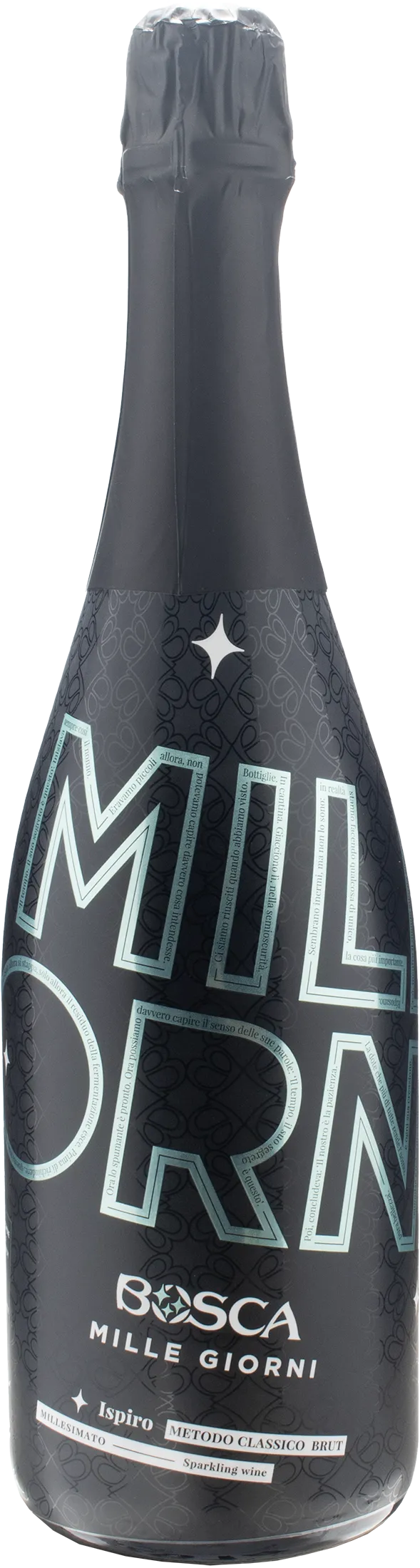 Bosca Spumante Mille Giorni Metodo Classico Brut Millesimato 2015
