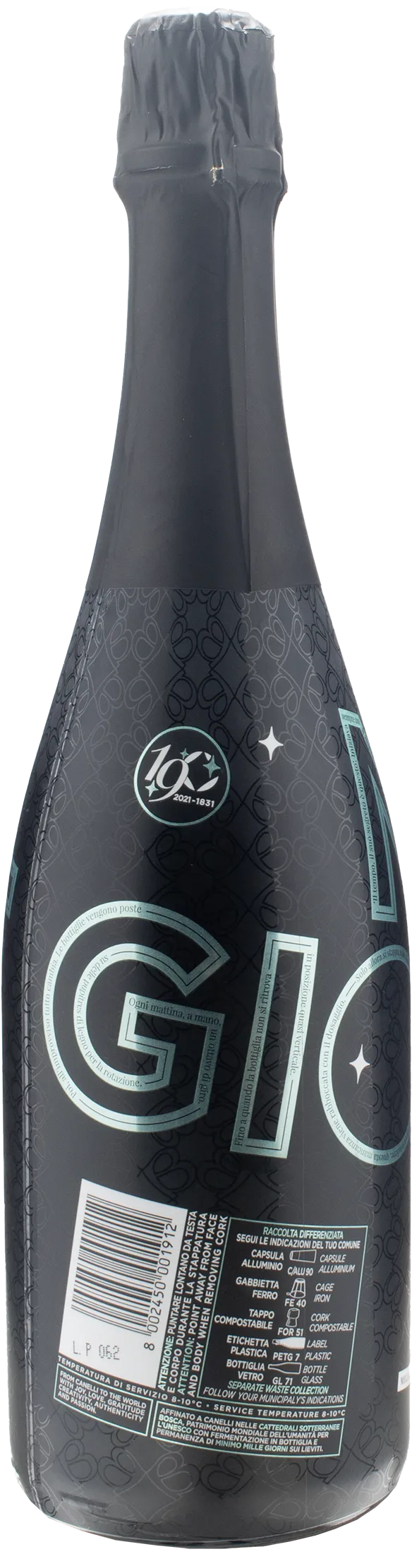 Bosca Spumante Mille Giorni Metodo Classico Brut Millesimato 2015