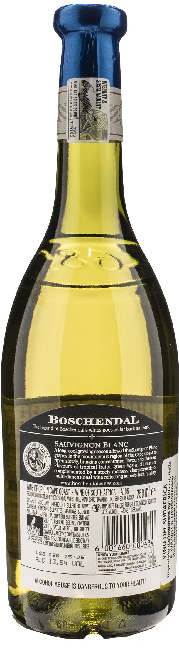 Boschendal 1685 Sauvignon Blanc Grande Cuvée 2022