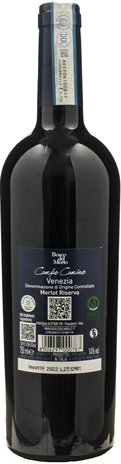 Bosco del Merlo Campo Camino Merlot Riserva 2022