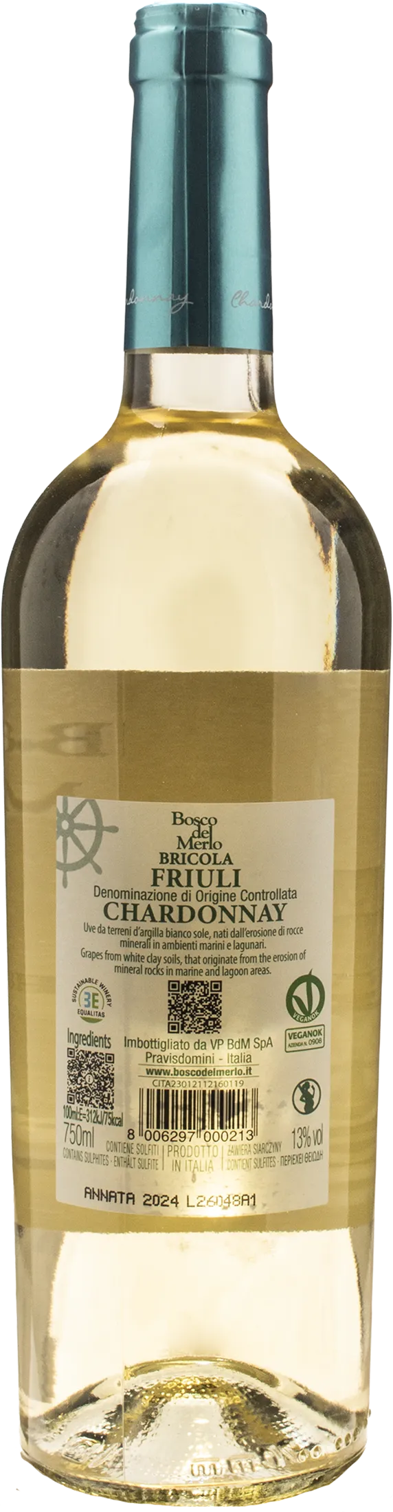 Bosco del Merlo Chardonnay Bricola 2024