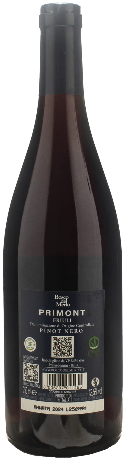 Bosco del Merlo Pinot Nero Primont 2024