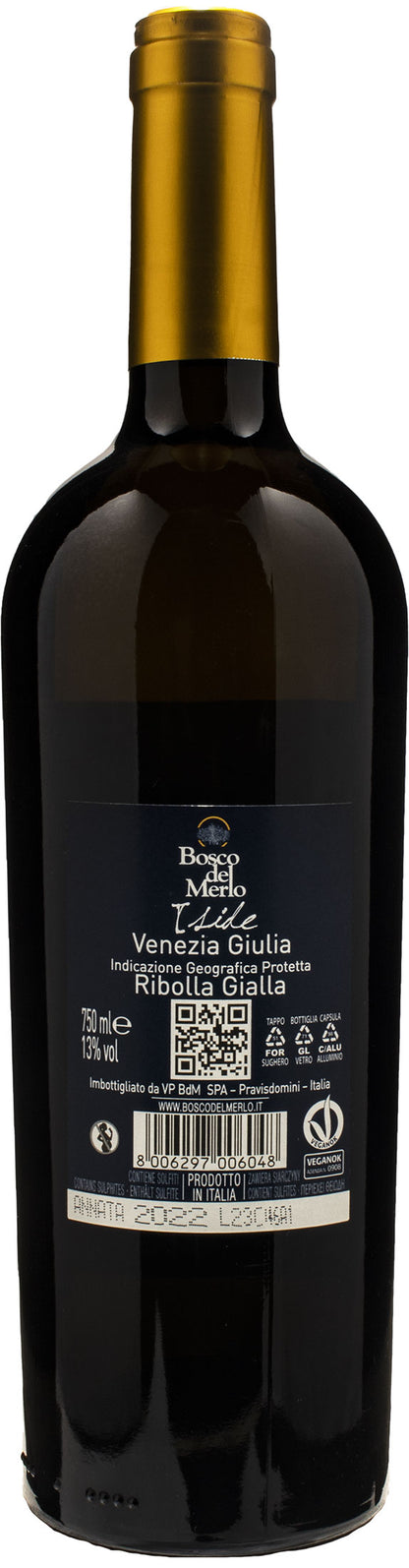 Bosco del Merlo Ribolla Gialla Iside 2022