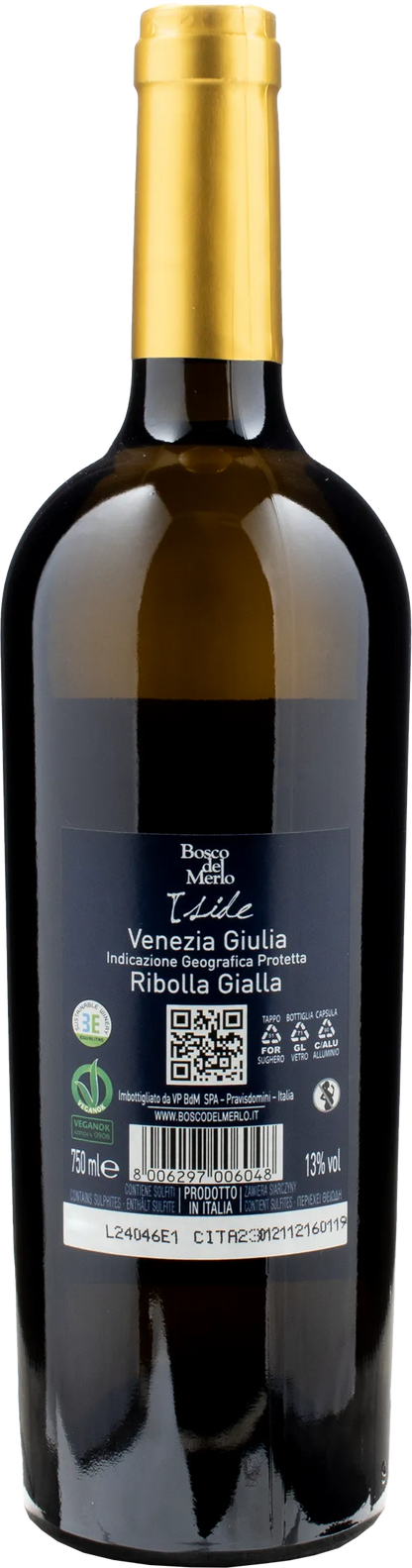 Bosco del Merlo Ribolla Gialla Iside 2023