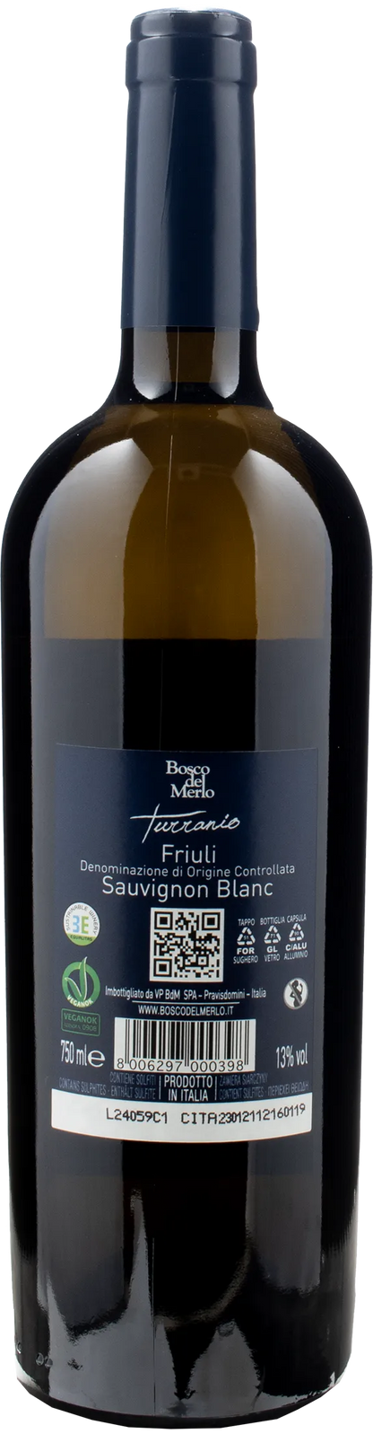 Bosco del Merlo Sauvignon Blanc Turranio 2023
