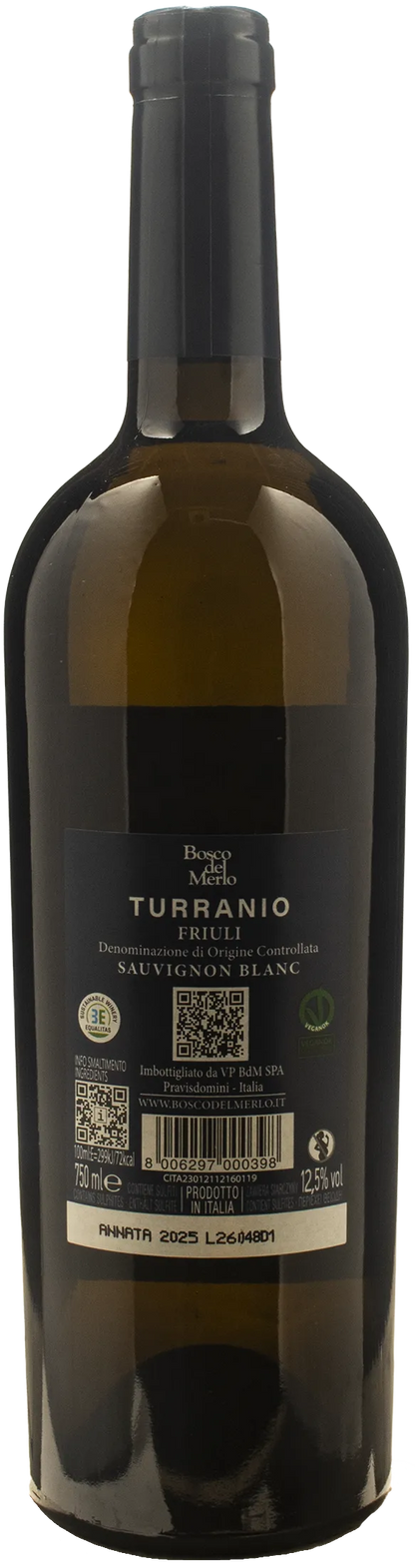 Bosco del Merlo Sauvignon Blanc Turranio 2025