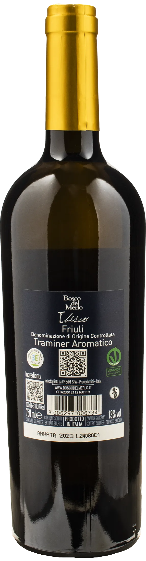 Bosco del Merlo Traminer Aromatico Ibisco 2023