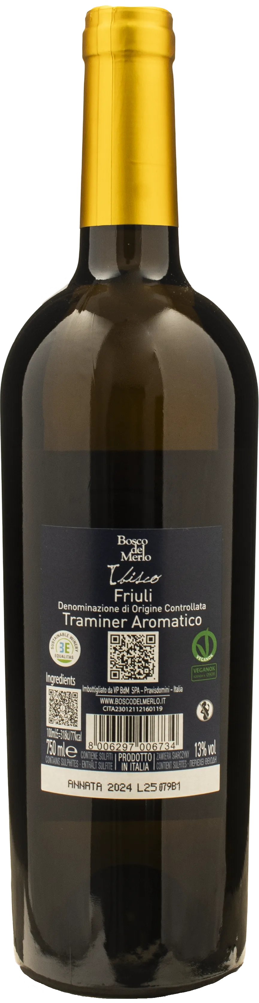 Bosco del Merlo Traminer Aromatico Ibisco 2024