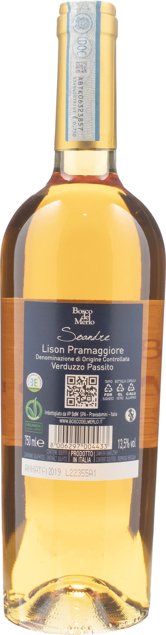 Bosco del Merlo Verduzzo Passito Soandre 2019
