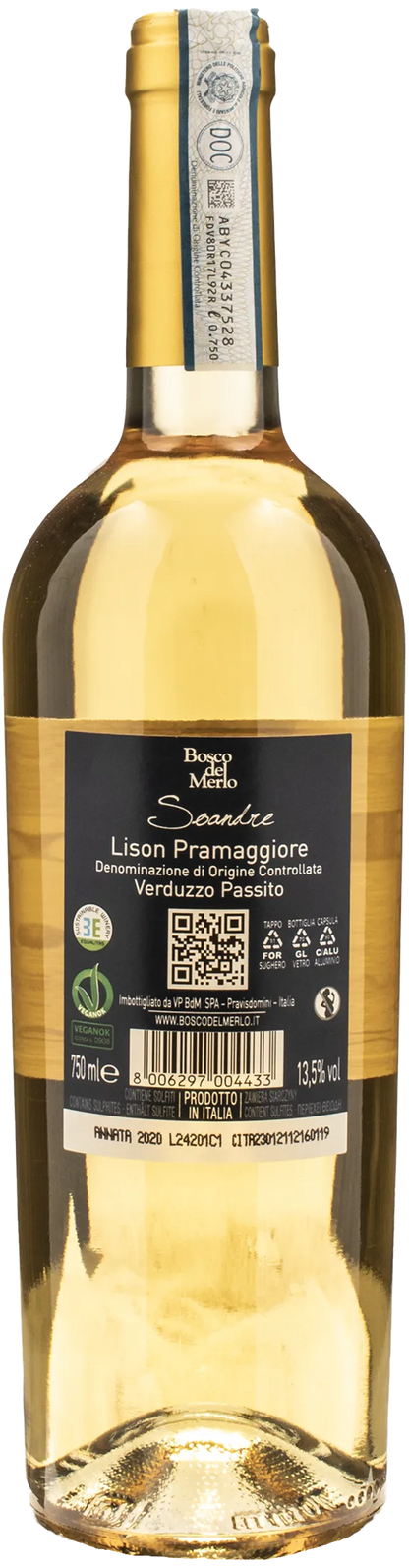 Bosco del Merlo Verduzzo Passito Soandre 2020