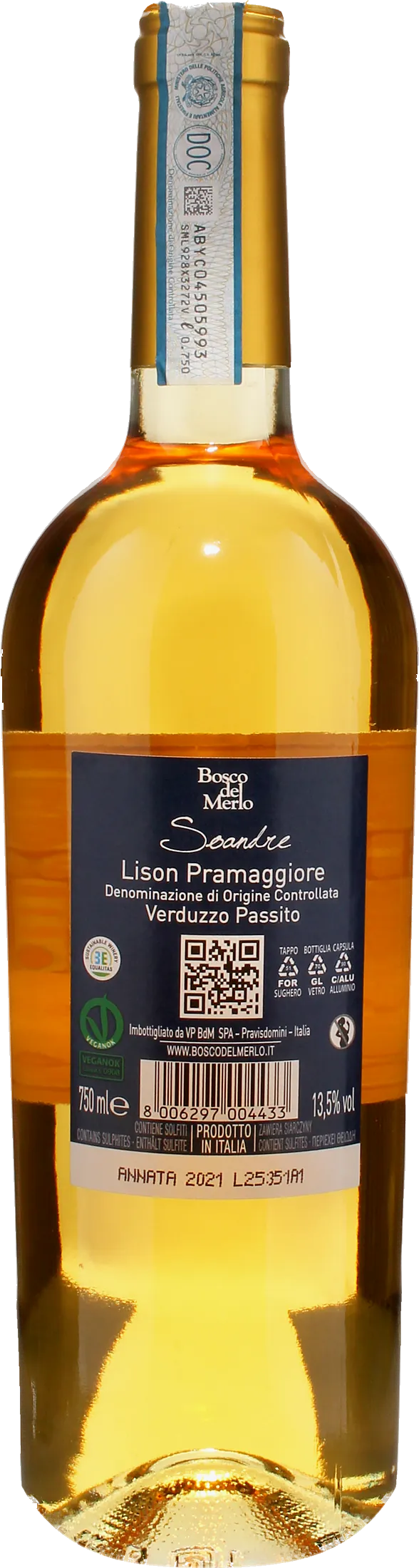 Bosco del Merlo Verduzzo Passito Soandre 2021
