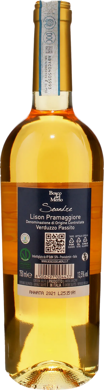 Bosco del Merlo Verduzzo Passito Soandre 2021