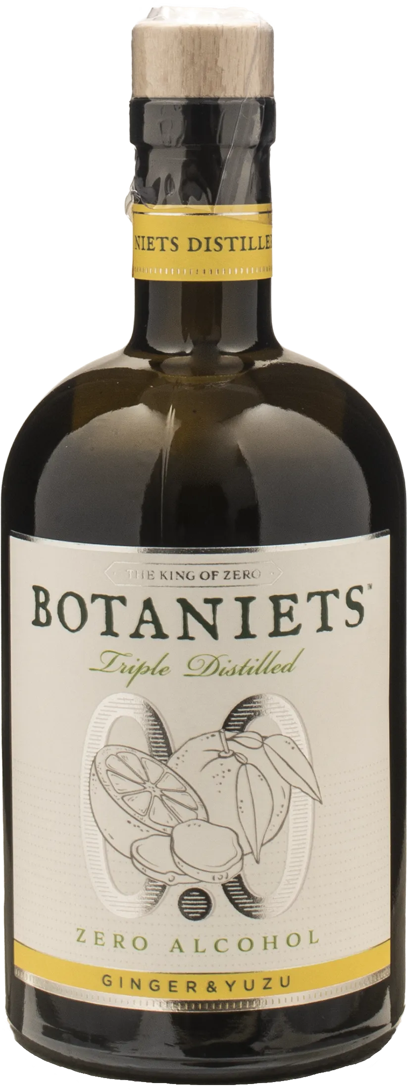 Botaniets Triple Distilled Ginger & Yuzu Zero Alcohol 0.5L