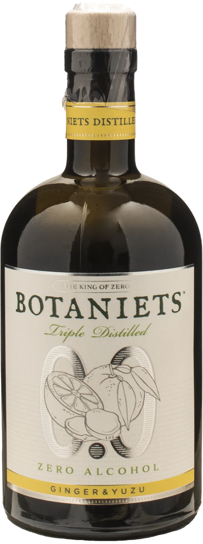 Botaniets Triple Distilled Ginger & Yuzu Zero Alcohol 0.5L
