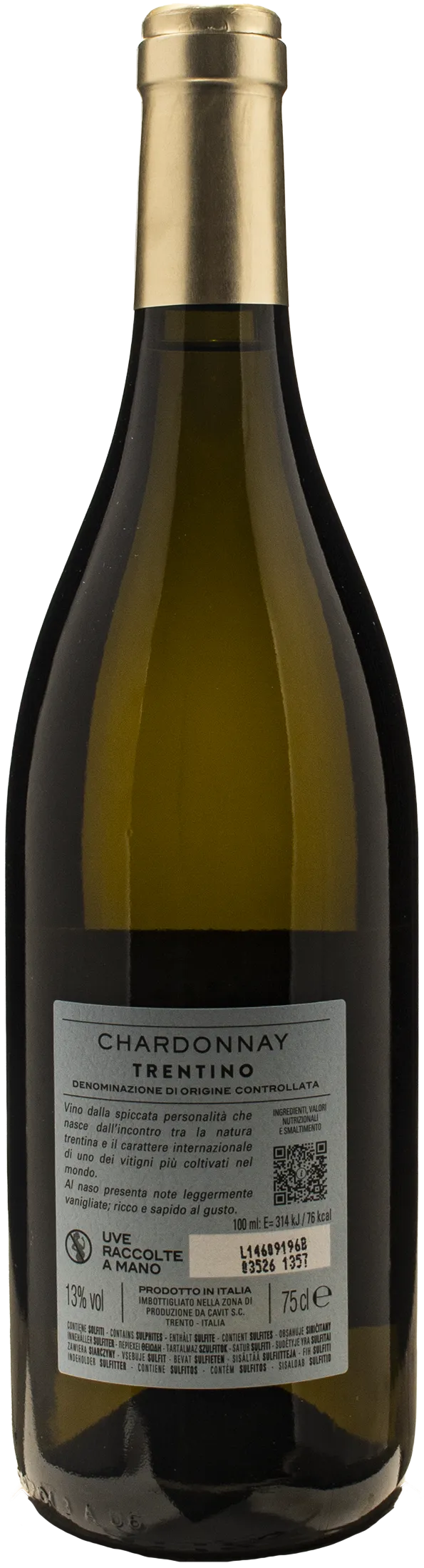 Bottega Vinai Chardonnay Trentino 2025