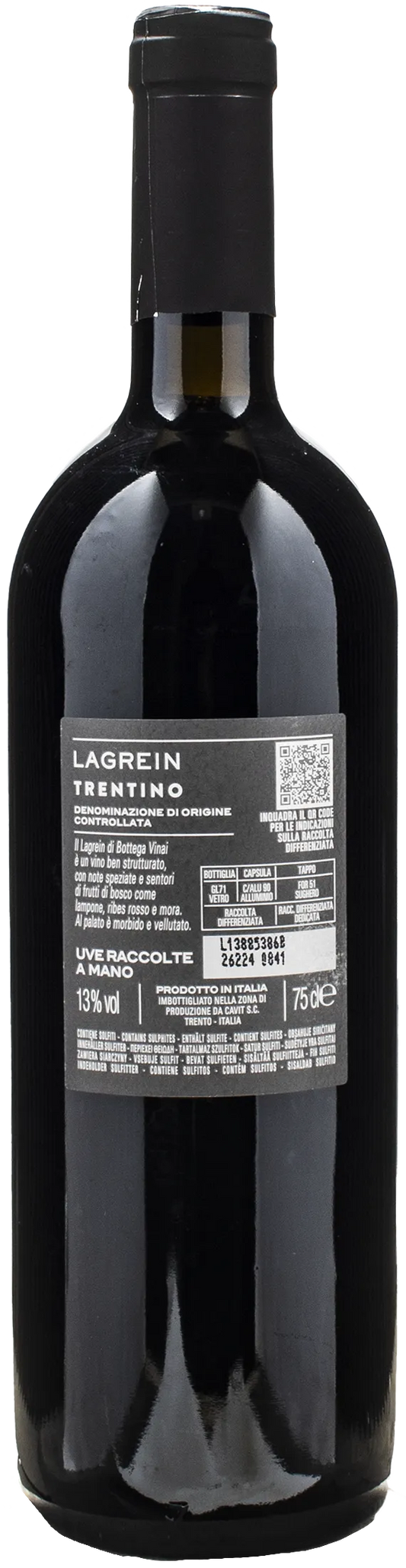 Bottega Vinai Lagrein Trentino 2022
