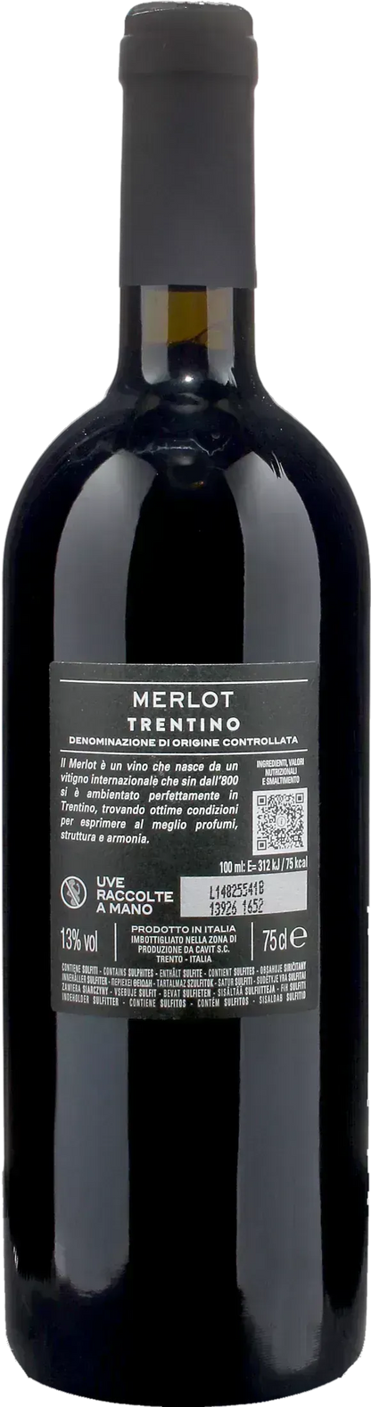 Bottega Vinai Merlot Trentino 2023
