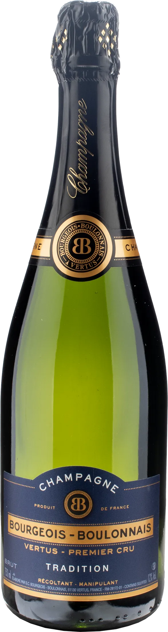 Bourgeois-Boulonnais Champagne 1er Cru Vertus Tradition Brut